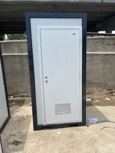 Conteneur de toilettes mobiles pour hommes et femmes, respirant, certifié CE, conception à deux étages, salle de bain séparée sèche et humide, atelier, centre commercial - Product Image 5