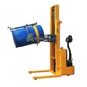 Elevador y Apilador de Tambos Manual Motorizado Hidráulico de 300 kg en Oferta para Imprentas y Restaurantes - Product Image 6