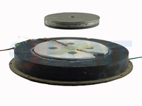 Plate-forme de lévitation magnétique système nu pour appareils de 0 à 2kg bricolage affichage flottant Art déco Design forme ronde Diwali décor à la maison