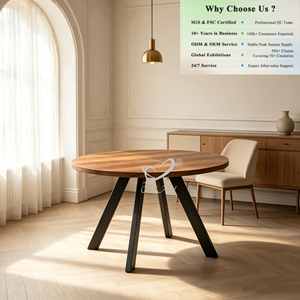 <span class=keywords><strong>Table</strong></span> <span class=keywords><strong>à</strong></span> <span class=keywords><strong>manger</strong></span> OKAY, fabrication directe d'usine, luxe, hôtel, projet écologique, structure KD, salon, <span class=keywords><strong>table</strong></span> ronde <span class=keywords><strong>extensible</strong></span> en MDF - Product Image 1