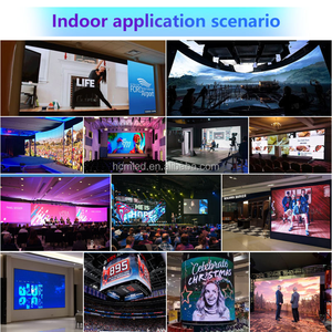 Écran LED d'arrière-plan de scène intérieure HD P3.91 P4.81 / Écran mural vidéo LED intérieur P1.95 P2.604 P2.976 - Product Image 6