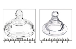Tetina <span class=keywords><strong>de</strong></span> silicona <span class=keywords><strong>de</strong></span> grado médico, tetina <span class=keywords><strong>de</strong></span> alimentación sin BPA BPS, cierre a la naturaleza - Product Image 5