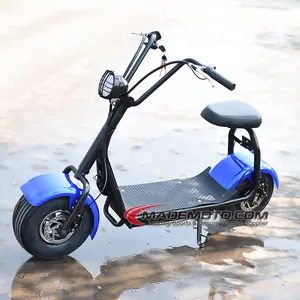 在德国: Citycoco Trottinette Electrique X7 1500W 500W 48V 12AH电动滑板车