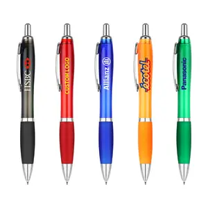 Personalized With Logo Print Advertising Promotional Pen With Custom Logo Plastic Custom Logo Ballpoint Pen