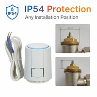 Actionneur thermique pour collecteur de chauffage radiant M30X1.5, conception traditionnelle, matériau PC+ABS anti-inflammable, garantie 2 ans