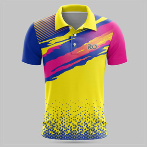 Polo de Golf Personalizado para Hombre, Malla Transpirable de Secado Rápido, Top Deportivo de Verano para Exteriores, Venta al Por Mayor - Product Image 5