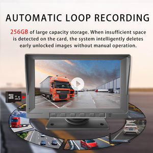 Xe tải hệ thống giám sát với 4 kênh HD <span class=keywords><strong>720p</strong></span> AHD ip69 4 máy ảnh và màn hình cho xe tải 360 toàn cảnh lái xe ghi - Product Image 4