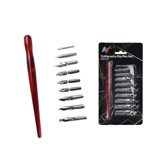 Stylo à plume de <span class=keywords><strong>calligraphie</strong></span> <span class=keywords><strong>arabe</strong></span> à pointe ronde pour dessin, écriture et correction, idéal pour les fournitures artistiques et les caricatures de dessins animés. - Product Image 1