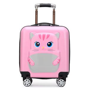 Personalizar PC ABS PP multidiseño dibujos animados animal print León <span class=keywords><strong>dinosaurio</strong></span> conejo gato jirafa niños chico trolley <span class=keywords><strong>maleta</strong></span> equipaje - Product Image 5