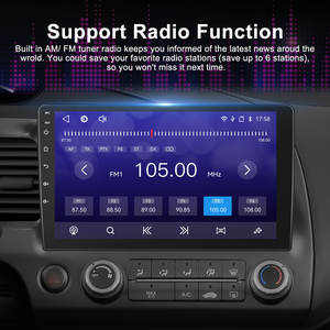 Lecteur multimédia universel pour voiture 2 Din Linux 9 pouces, CarPlay sans fil, Android Auto, GPS, radio, prise en charge de YouTube, Netflix, Spotify - Product Image 4