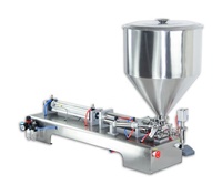 Machine de remplissage de pâte volumétrique pour les soins de la peau, mini machine pour les petites entreprises, machine de remplissage d'ampoules pour tubes à essai