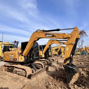 Gran oferta de excavadora Sany 95C Pro usada de 9 toneladas con caja de cambios de motor de alta eficiencia y bomba en buenas condiciones de trabajo a la venta - Product Image 2