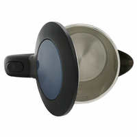 Bouilloire électrique sans fil en acier inoxydable avec protection contre la surchauffe et contrôle de la température pour usage domestique