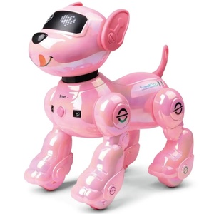 Chien RC Interactif Intelligent BG1533G, Jouet Électronique Tactile pour Animaux de Compagnie, Robot Musical Dansant, Chien Acrobatique Télécommandé pour Enfants, Nouveauté 2025 - Product Image 1