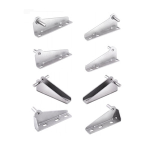 Charnière de réfrigérateur commercial Jingbo S25 100 mm x 43 mm en acier inoxydable 201 pour armoire de cuisine et congélateur - Product Image 4