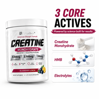 Créatine en poudre de force avancée pour la récupération musculaire et l'hydratation – Complément de fitness formule personnalisée – Vente en gros usine OEM ODM