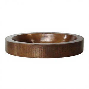 Bañera de cobre, muebles de baño modernos para baño, proveedor de India, tubo de baño, alta venta, búsqueda de tendencias decorativas hechas a mano - Product Image 1
