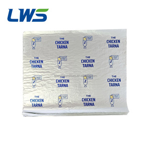 OEM thiết kế bánh hamburger bánh sandwich Deli cách điện lá bọc giấy cấp thực phẩm tùy chỉnh in bánh sandwich nhôm giấy gói - Product Image 3