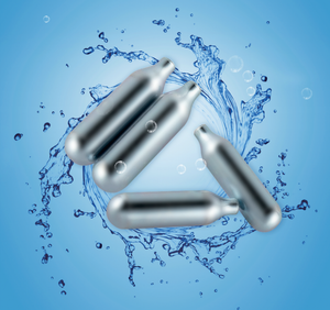 <span class=keywords><strong>Bombe</strong></span> à air jetable 12g de cartouche de CO2 de cylindre de CO2 portatif pour l'eau de soude de bricolage - Product Image 2