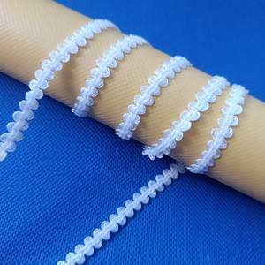 ยางยืดรูปตัว S หลายขนาด สีดำ แบบถัก สำหรับตกแต่งเสื้อผ้าตุ๊กตา มีสินค้าในสต็อก - Product Image 6