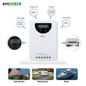 Contrôleur de charge <span class=keywords><strong>solaire</strong></span> intelligent MPPT 12V 24V 48V pour batteries Lithium LiFePO4 100Ah – Régulateur PV haute efficacité - Product Image 4
