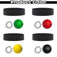 Ballon de boxe réflexe portable de haute qualité 123sports Gym Fitness en PU/PVC expansé, réglable en hauteur, à usage universel pour la boxe