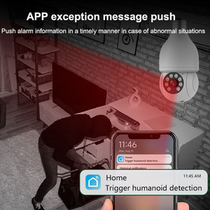 E27 Bulb <b>Camera</b> 1080p WiFi Night Vision Indoor Security Monitor With Tuya App Voice Intercom C70 - Product Image 4