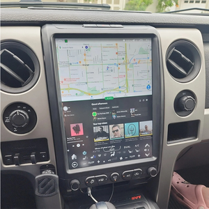 เครื่องเล่นดีวีดีในรถยนต์ F150 ระบบแอนดรอยด์ อัพเกรดสไตล์เทสลา วิทยุสเตอริโอสำหรับรถยนต์ฟอร์ด F-150 <span class=keywords><strong>XLT</strong></span> ปี <span class=keywords><strong>2009</strong></span> 2010 2013 2014 - Product Image 6