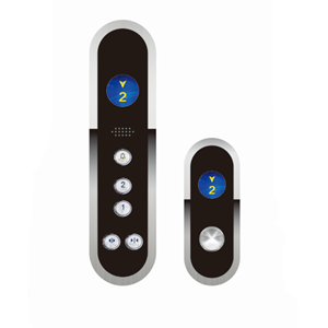 Chất lượng cao elevoro Đương Đại kim loại hạ cánh điều khiển Bảng điều khiển lop nút gọi Bảng điều khiển cho thang máy khách sạn bộ phận thang máy - Product Image 3