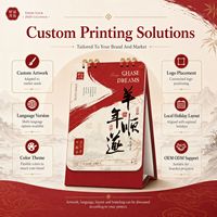 Calendrier de bureau personnalisé à spirale, design vertical, pour promotion de cadeaux d'entreprise, impression de logo style chinois, vente en gros
