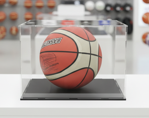 กล่องและชั้นวางโชว์ลูกบาสเก็ตบอลอะคริลิก PMMA คุณภาพสูง แบบกำหนดเองได้ พกพาสะดวก ดีไซน์ถอดประกอบได้ ราคาประหยัด - Product Image 1