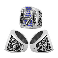 Vente en gros de bagues de championnat des Tampa Bay Lightning 2004, bijoux sportifs unisexes en alliage plaqué argent avec boîte en bois