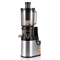 Extracteur de jus lent RAF 250W R.2730 500 ml 60 tr/min avec tige de broyage à grand calibre, démarrage rapide, brosse de nettoyage facile et tige de poussée