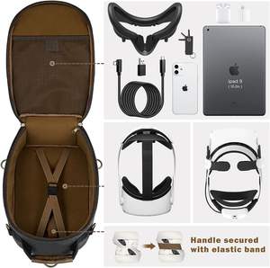 Étui pour casque EVA personnalisé de haute qualité avec fermeture éclair, étanche, sac de transport pour casque, étui rigide pour écouteurs, échantillon gratuit - Product Image 4