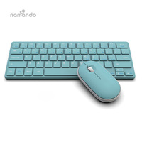 Computer Keyboard and Mouse Set and Mouse Combo Wireless 2.4G Wireless Keyboard Ultra-Thin for Windows Computer Desktop PC