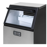 Machine à Glaçons Professionnelle et Domestique Automatique 60kg, Fabricant de Cubes et Blocs de Glace pour Vente Commerciale Alimentaire et Boissons