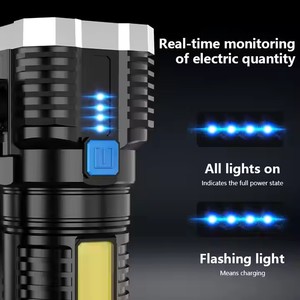 Buscar y leer <span class=keywords><strong>Camping</strong></span> 1200 Lumen Linterna de carga USB multifuncional Luz lateral - Product Image 6