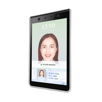Software Gratuito de Alta Seguridad, Sistema de Control de Acceso con Reconocimiento Facial, Pantalla Táctil de 8 Pulgadas, Terminal Biométrico de Acceso a la Nube