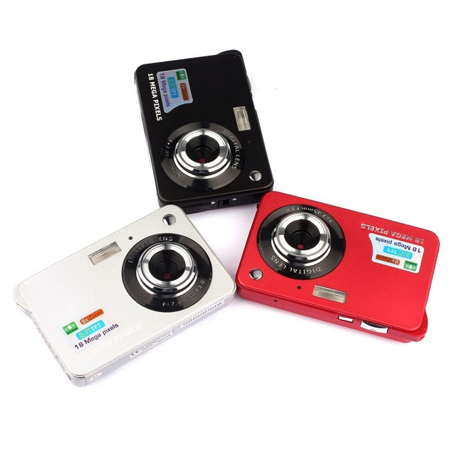CCD01 Mini Digital Camera 2.7 Inch FHD Compact Cameras for Photography 8X Digital Zoom Pocket Cameras Suitable for Novices