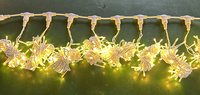 Guirlande lumineuse LED d'extérieur détachable IP44 220V 30W 300LED 600LED, hauteur 3M, largeur 2M, éclairage décoratif de Noël