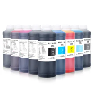 Ocbestjet Tinta Pewarna Asli 1000ML/Botol 9 Warna untuk Printer Epson 11880 11880C