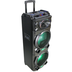 Houten Tuin Dubbele <span class=keywords><strong>10</strong></span> Inch Ingebouwde Versterker Bt <span class=keywords><strong>Pa</strong></span> Trolley Hangende Bal Pro Party Box 300 200 Draagbare Luidspreker Audiosysteem - Product Image 3