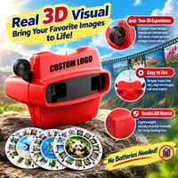Visionneuse de diapositives 3D personnalisée certifiée CPC, jouet éducatif scientifique STEM pour enfants, bobines personnalisées, boîte en ABS, vente en gros