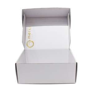 Boîtes d'expédition en carton ondulé avec logo de marque personnalisé, emballage durable et recyclable pour cosmétiques, perruques, cadeaux, envoi postal - Product Image 3