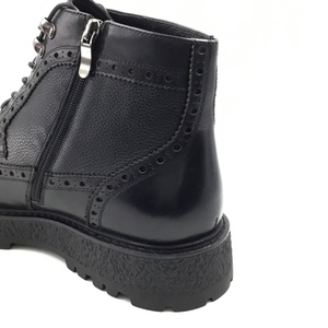 Botas de Encaje Dreamy Stark, Nuevas y a la Moda, de Cuero Genuino, de Caña Alta, para Otoño e Invierno, Zapatos Casuales para Hombre - Product Image 6
