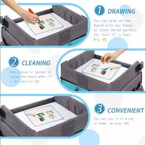 Free Sample Hot Selling Kids Travel Play Tray <b>Toddler</b> <b>Car</b> Organizer Storage Bag Portable Traveling Tray for Children - Product Image 4