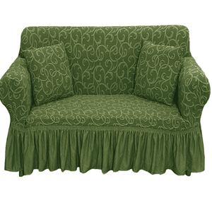 مجموعة غطاء كنبة جاكار متعدد الأغراض قابل للتمدد من البولي القطن مناسب للفصول الأربعة، سترة على الطراز الأوروبي عصرية الأعلى مبيعًا، ملمس كبير - Product Image 1