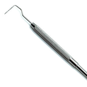 เครื่องมือสำรวจฟันแบบมืออาชีพ ทำจากสแตนเลสสตีล ใช้งานด้วยมือ ปลายเดี่ยว สำหรับการวินิจฉัย จับถนัดมือ ได้รับการรับรองมาตรฐาน CE - Product Image 6