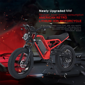 มอเตอร์ไฟฟ้า1500W จักรยานเสือภูเขายางอ้วนไฟฟ้าแบบท่อ18AH แบตเตอรี่48V - Product Image 2