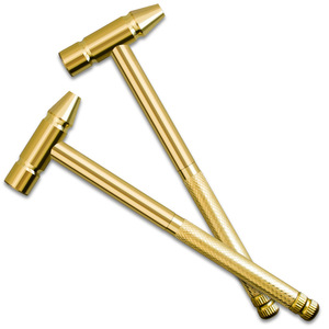 Mini marteau multifonctionnel 6 en 1 plaqué cuivre avec tournevis, outil de réparation de précision pour l'électronique et les projets de bricolage - Product Image 3